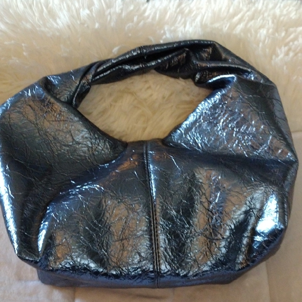 Metallic Blue Women's Bag